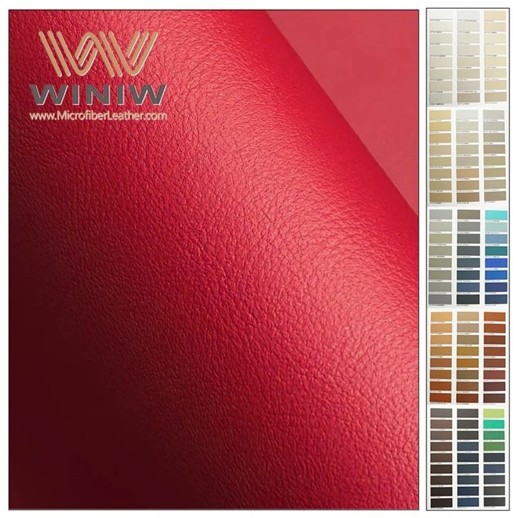 0.8mm Natural Feel Nappa Imitation SK Series Leather For Making Interior Car