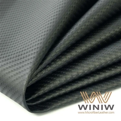Chất liệu PU tổng hợp bằng sợi carbon Da giả cho bọc ghế