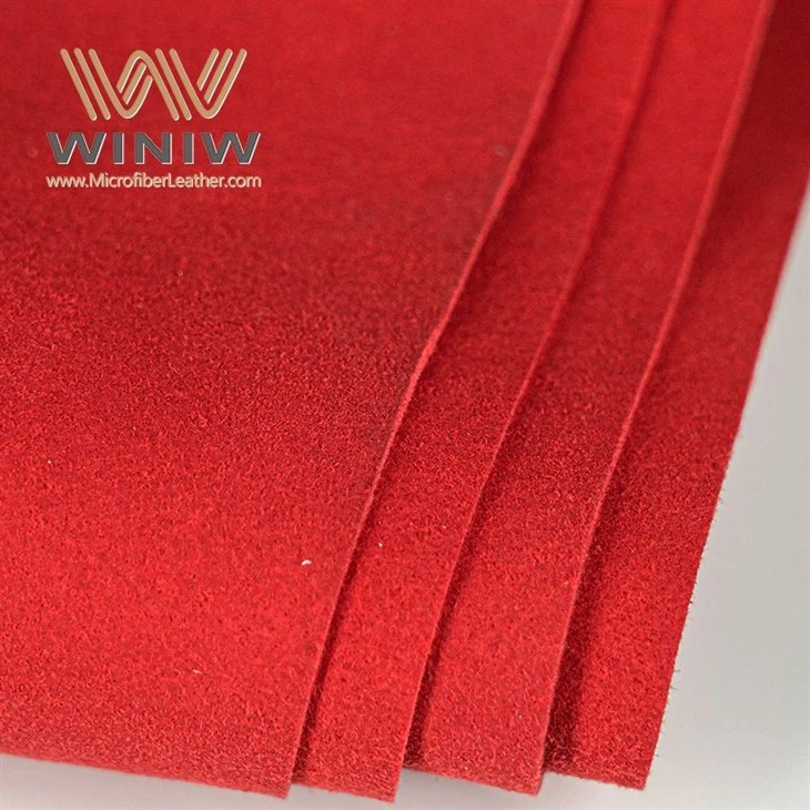 Fade Resistant Microfiber Ecosuede Leather Auto Interior Material